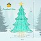 Costway 4FT Pre-lit Artificial Christmas Tree Xmas Tree Decor with 520 LED Lights